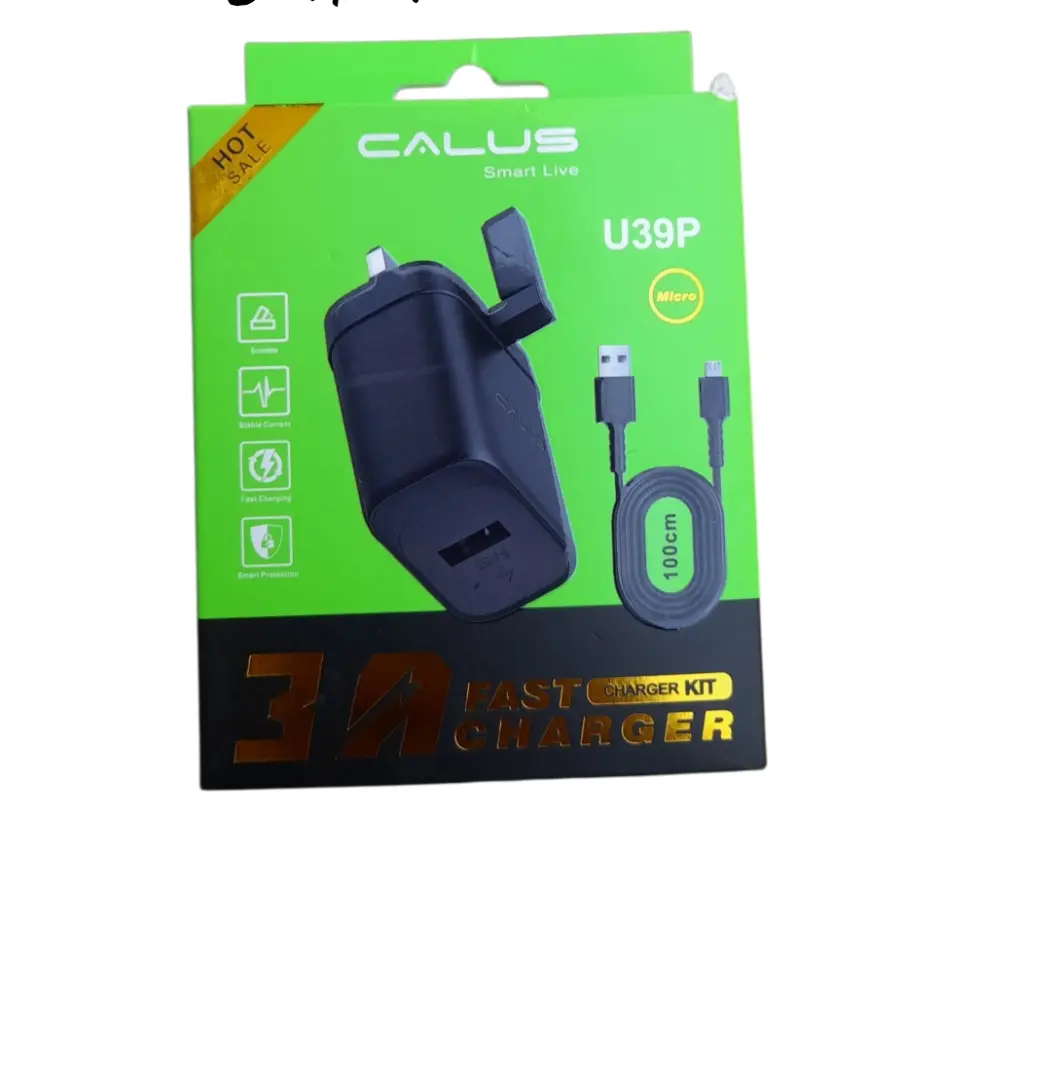 Calus U39P 3A Fast Charger Kit (Micro USB)