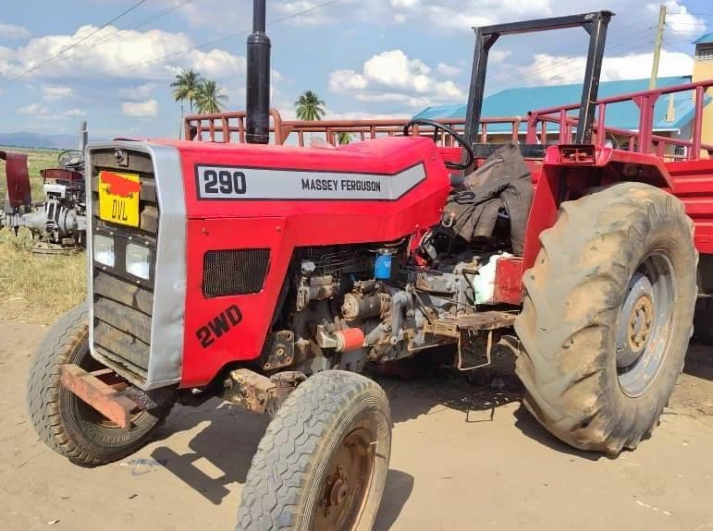 Massey Ferguson 290 2WD Diesel Tractor thumbnail 4