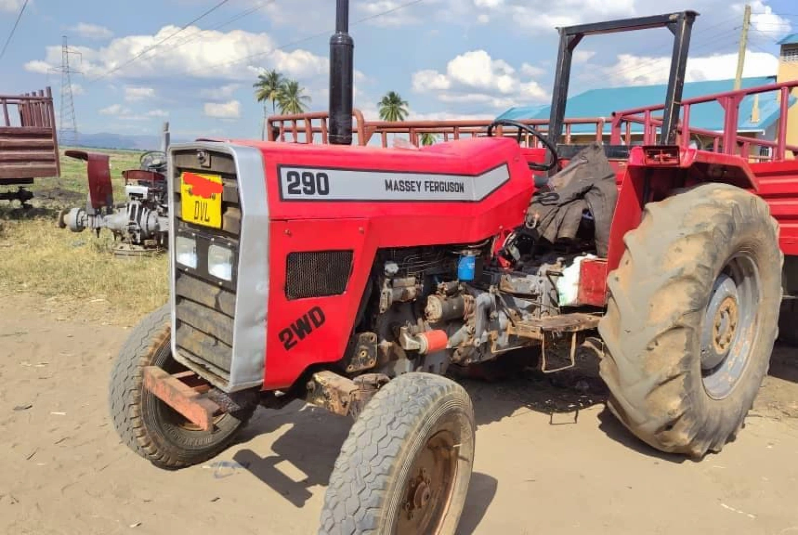 Massey Ferguson 290 2WD Diesel Tractor thumbnail 5