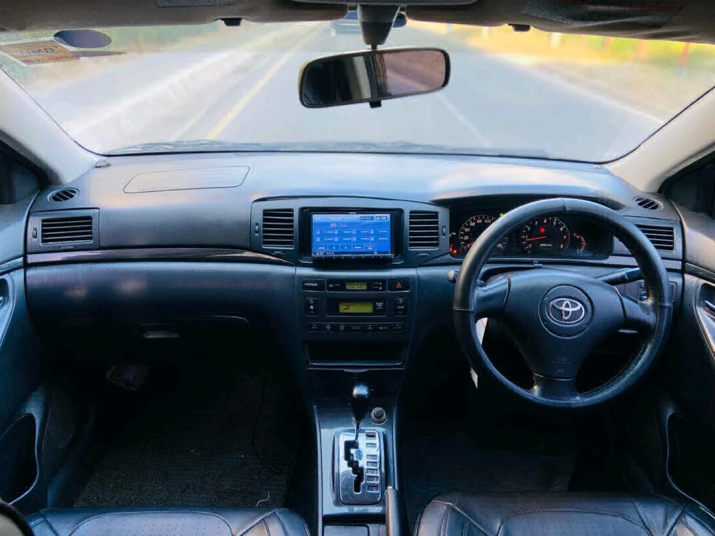 Black Toyota Corolla Sedan 2003 thumbnail 5