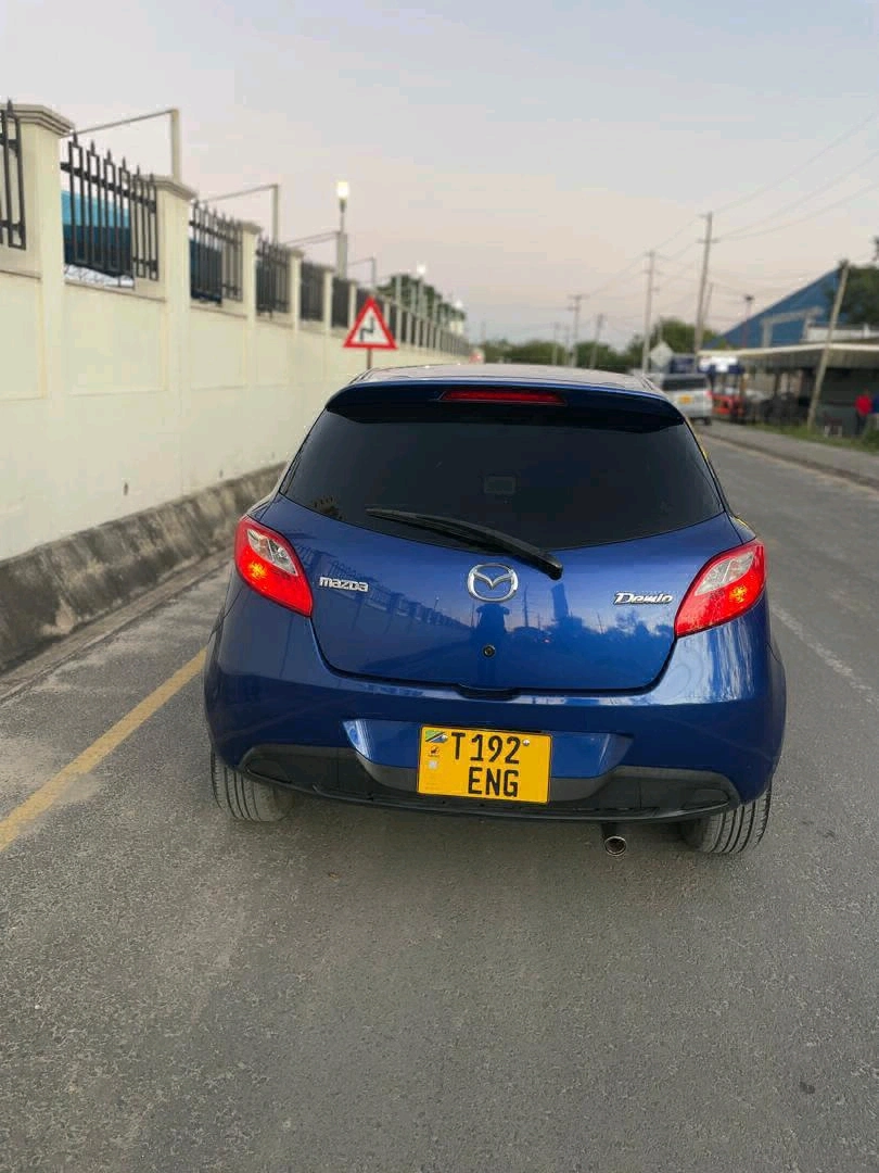 Blue Mazda Demio Car thumbnail 2