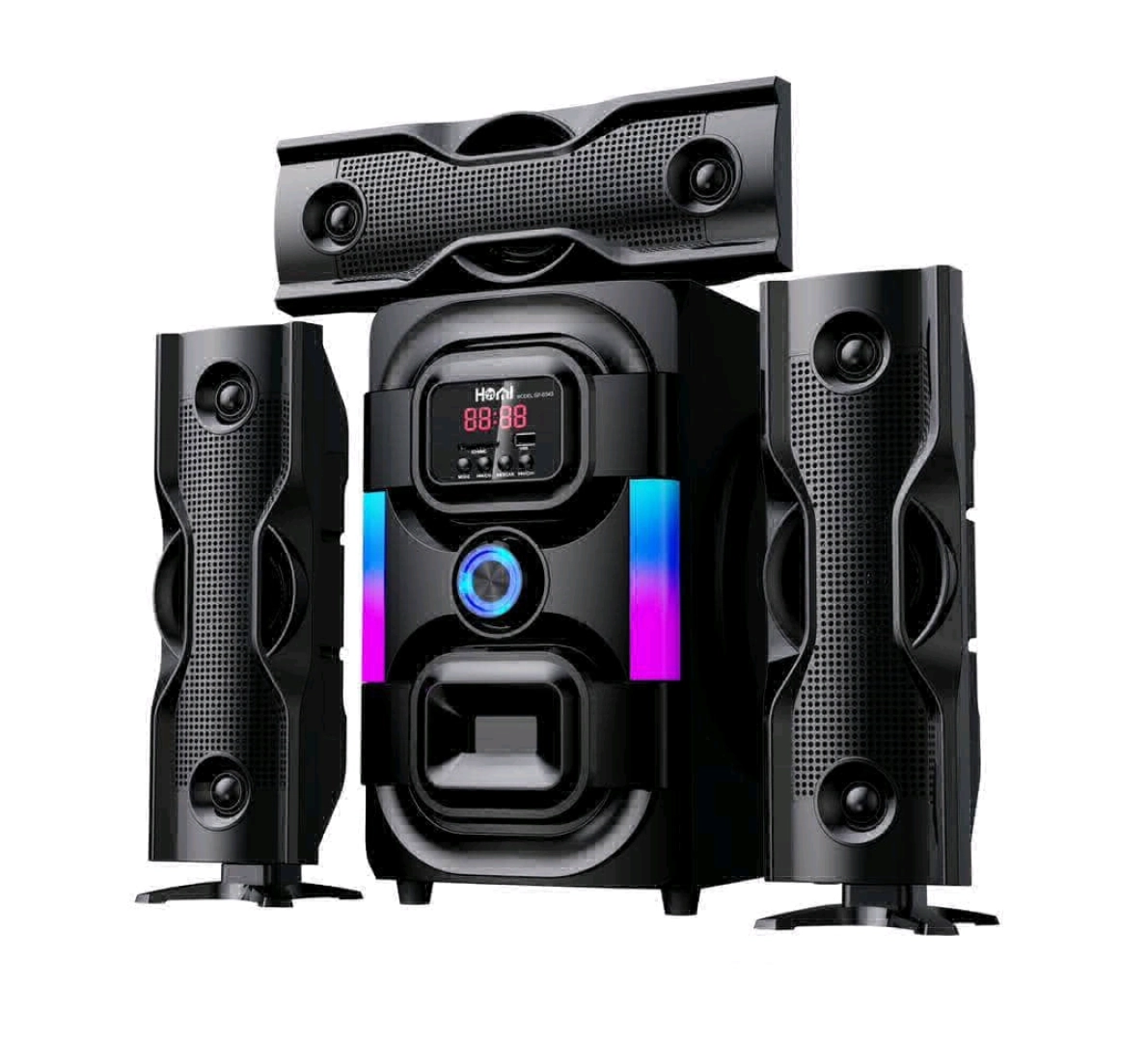 Alitop Subwoofer Speaker System with LED & Bluetooth