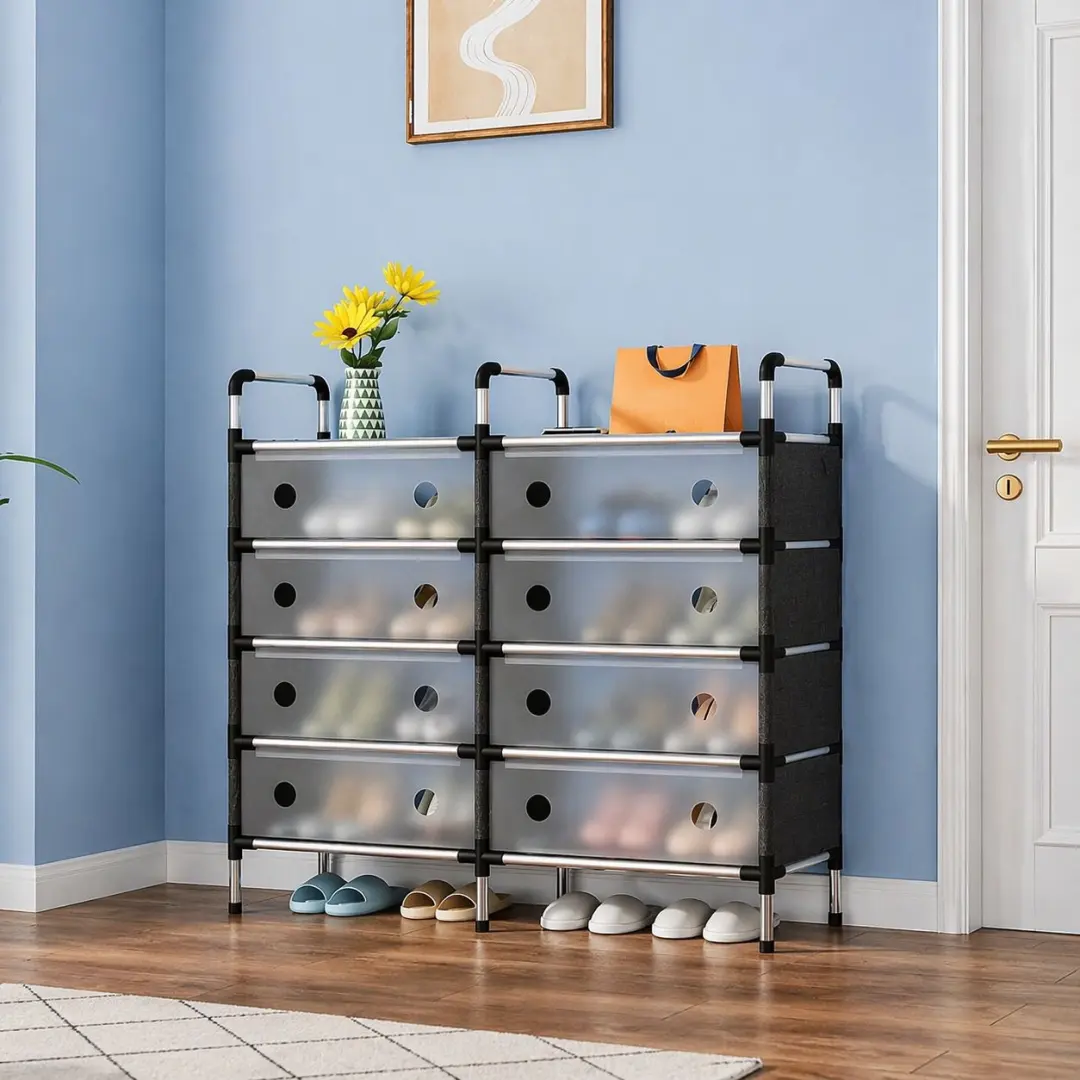 5-Layer Double Row Shoe Rack thumbnail 2