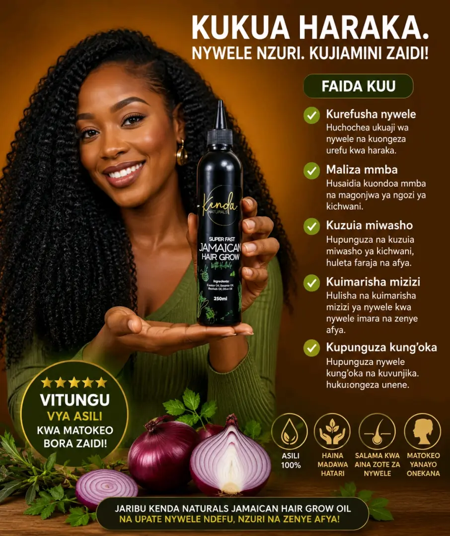 Kenda Naturals Jamaican Hair Grow Oil