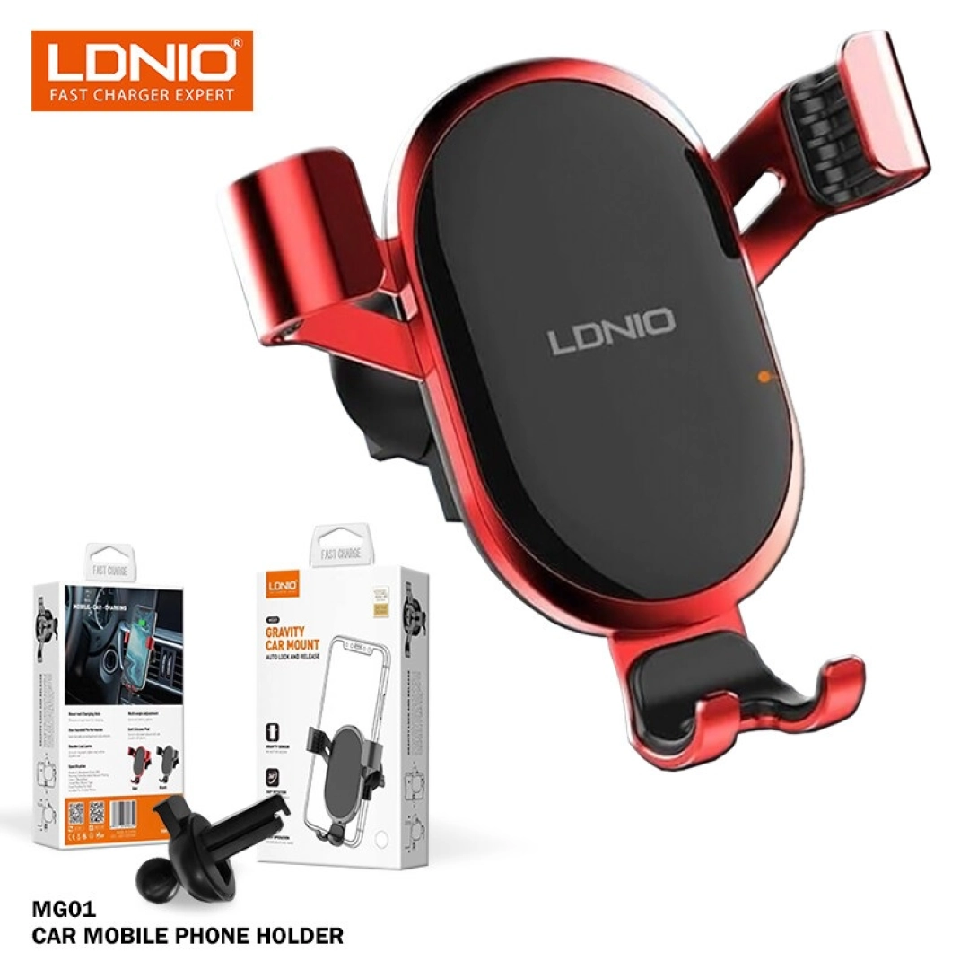 LDNIO MG01 Gravity Auto-Lock Car Phone Holder