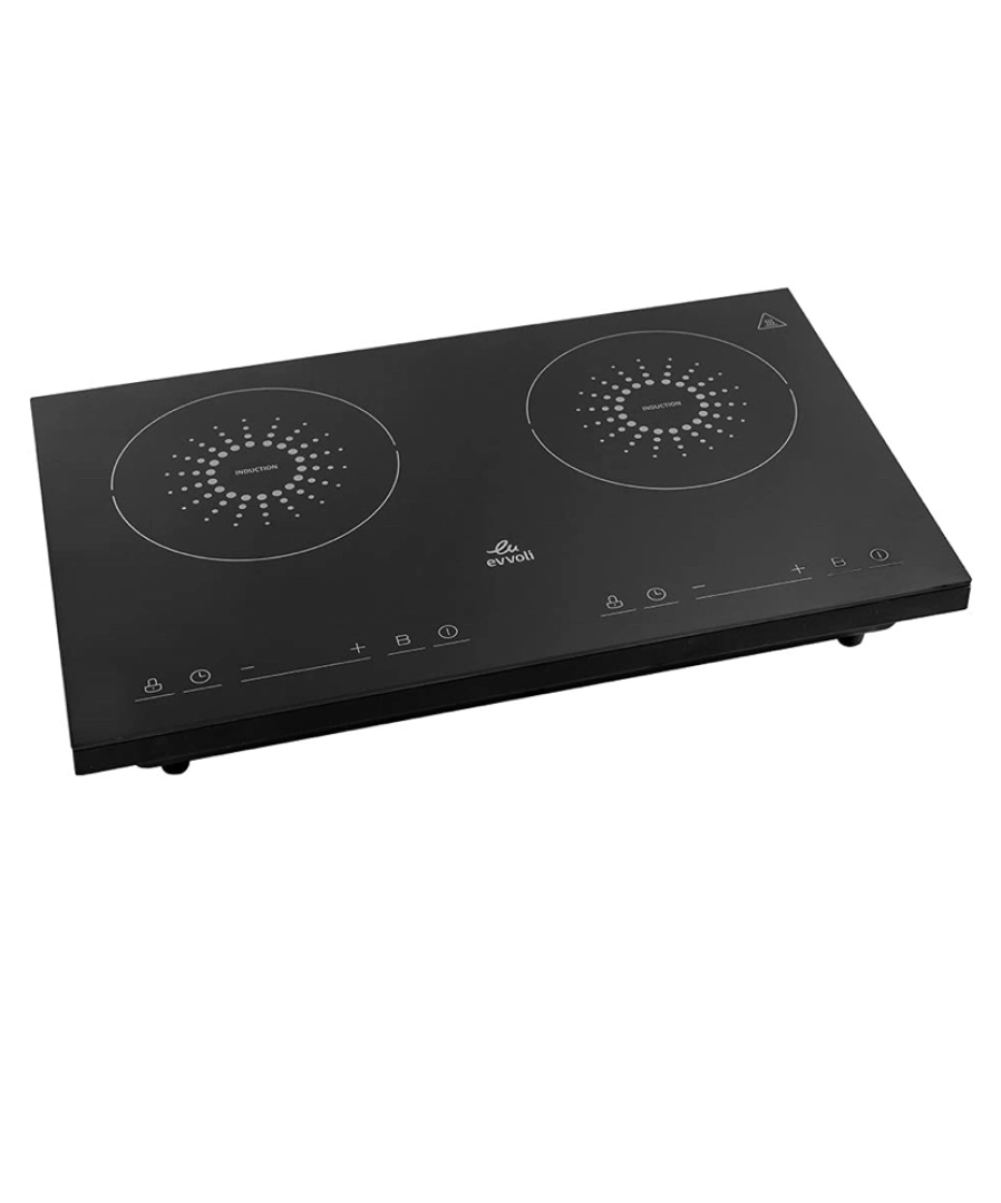 Evvoli 2-Plate Induction Hob 3500W Touch Control thumbnail 2