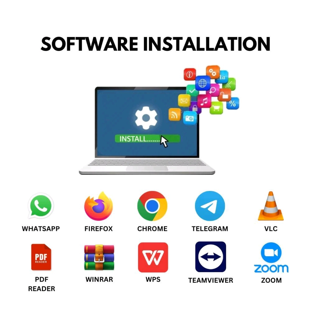 Software Installation Services for Windows and Mac