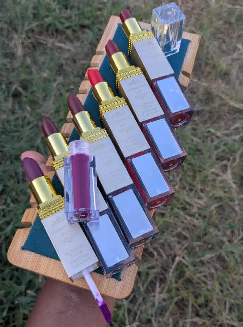 Get 6 Romantic May 2-in-1 Matte & Glossy Lipsticks.