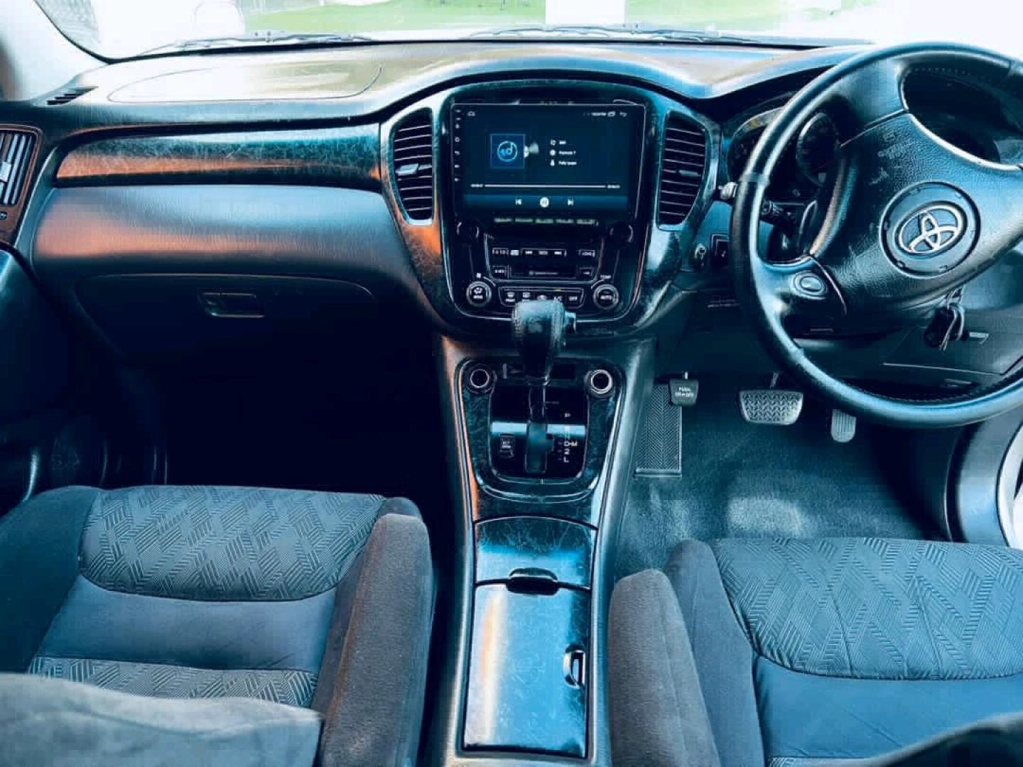 Toyota Kluger SUV 2006 Black thumbnail 7
