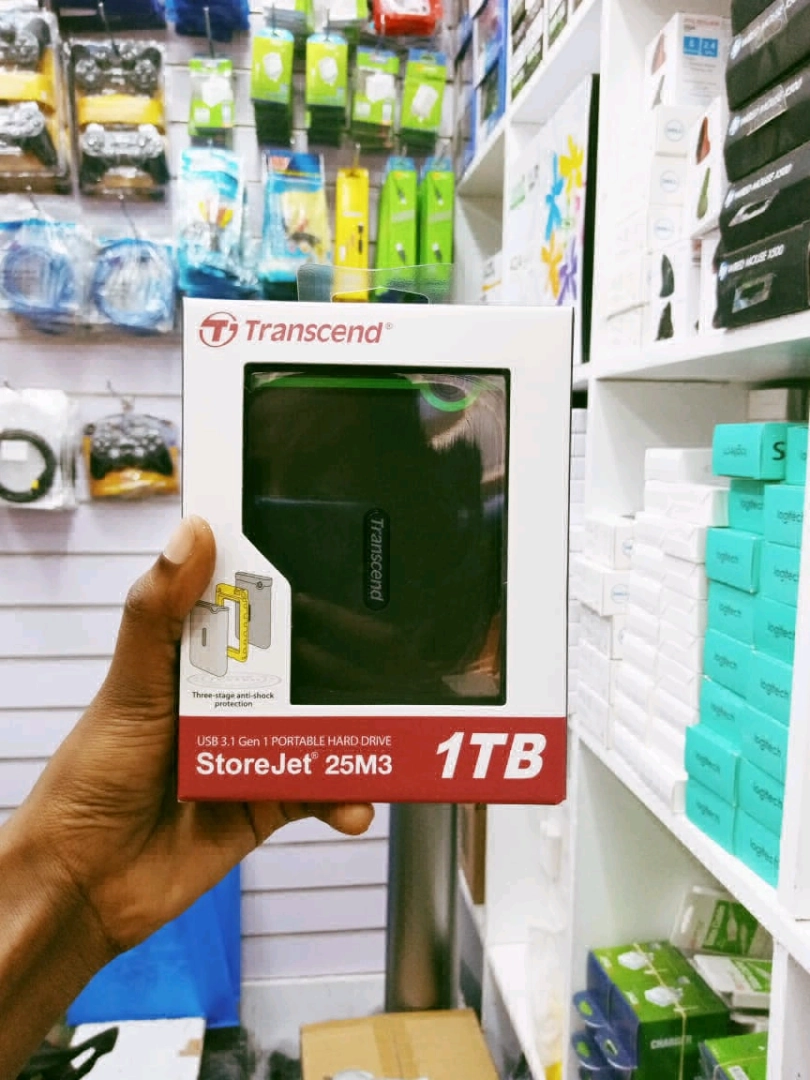 Transcend StoreJet 25M3 1TB Portable Hard Drive