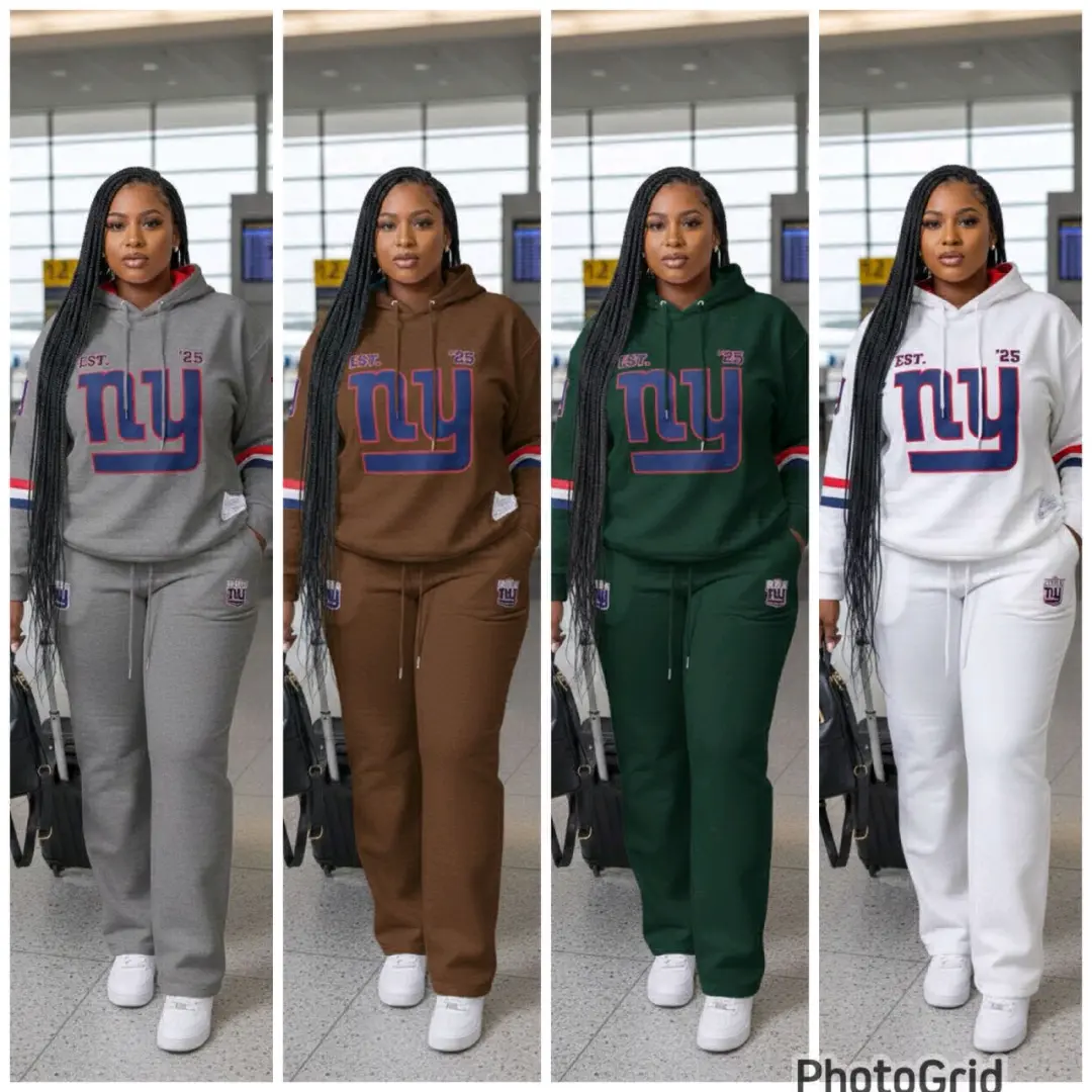 Two-Piece Tracksuits (Hoodie & Sweatpants) - 4 Colors