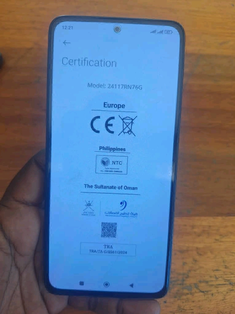 Used Xiaomi Redmi Note 14 (256 GB) with Charger & Receipt thumbnail 6