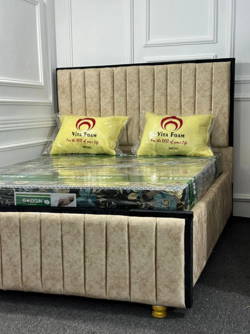 Punguzo Kitanda Bed Frame 5x6 Upholstered