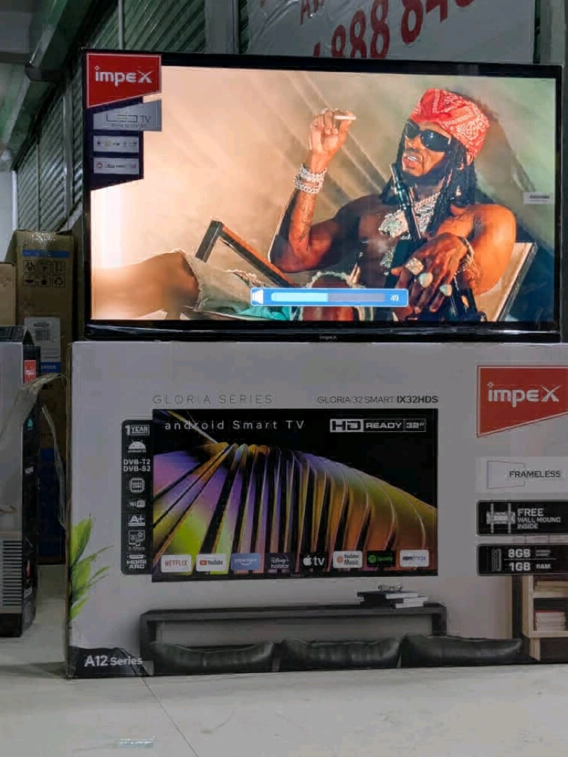 Impex Gloria Series 32-inch Frameless Android Smart TV thumbnail 3