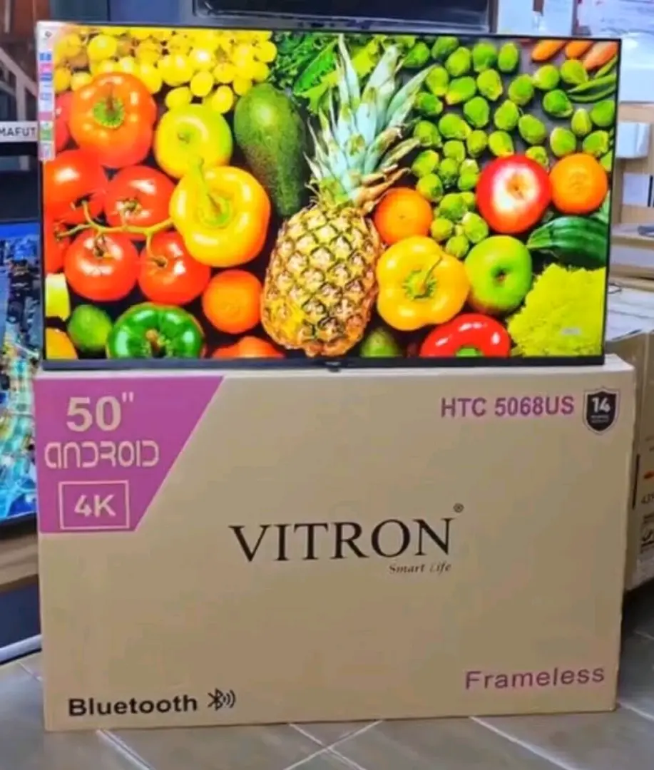 50 Inch 4K Smart Frameless VITRON TV for Sale thumbnail 2