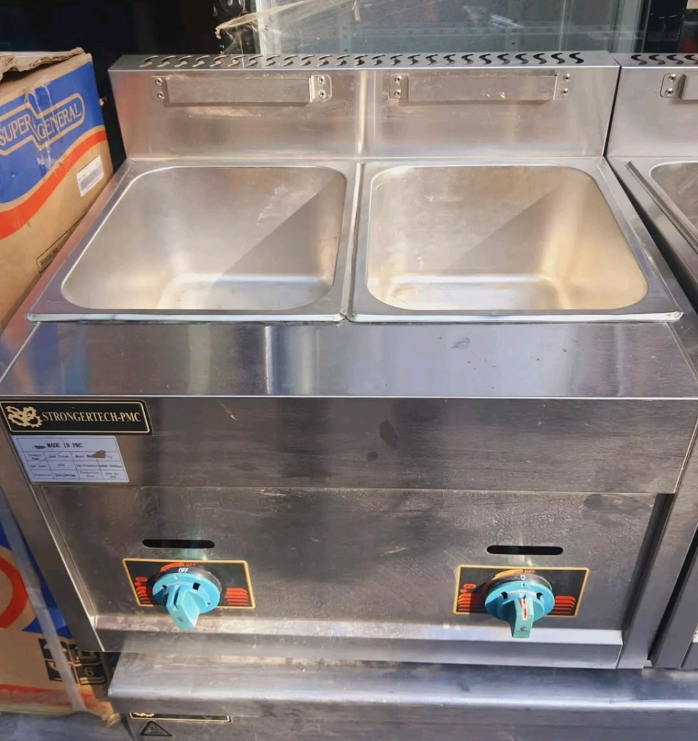 Commercial Gas Deep Fryer Double Side