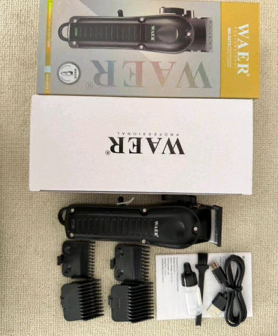 WAER WA-0272 Professional Cordless Hair Clipper Set