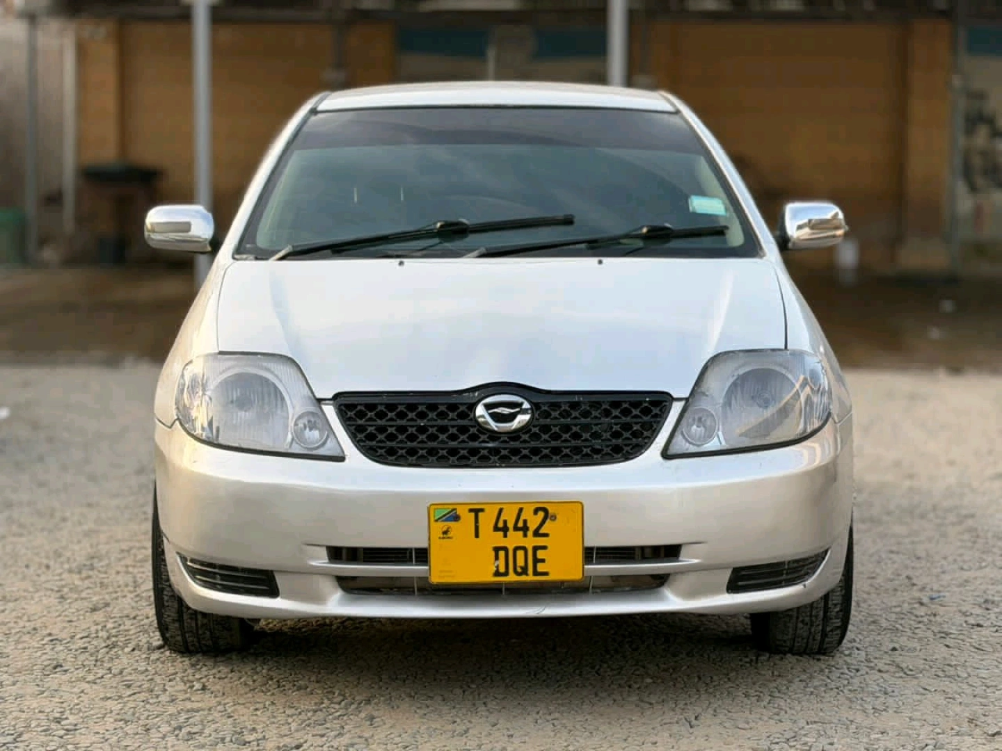 Toyota RunX DQE Silver Sedan