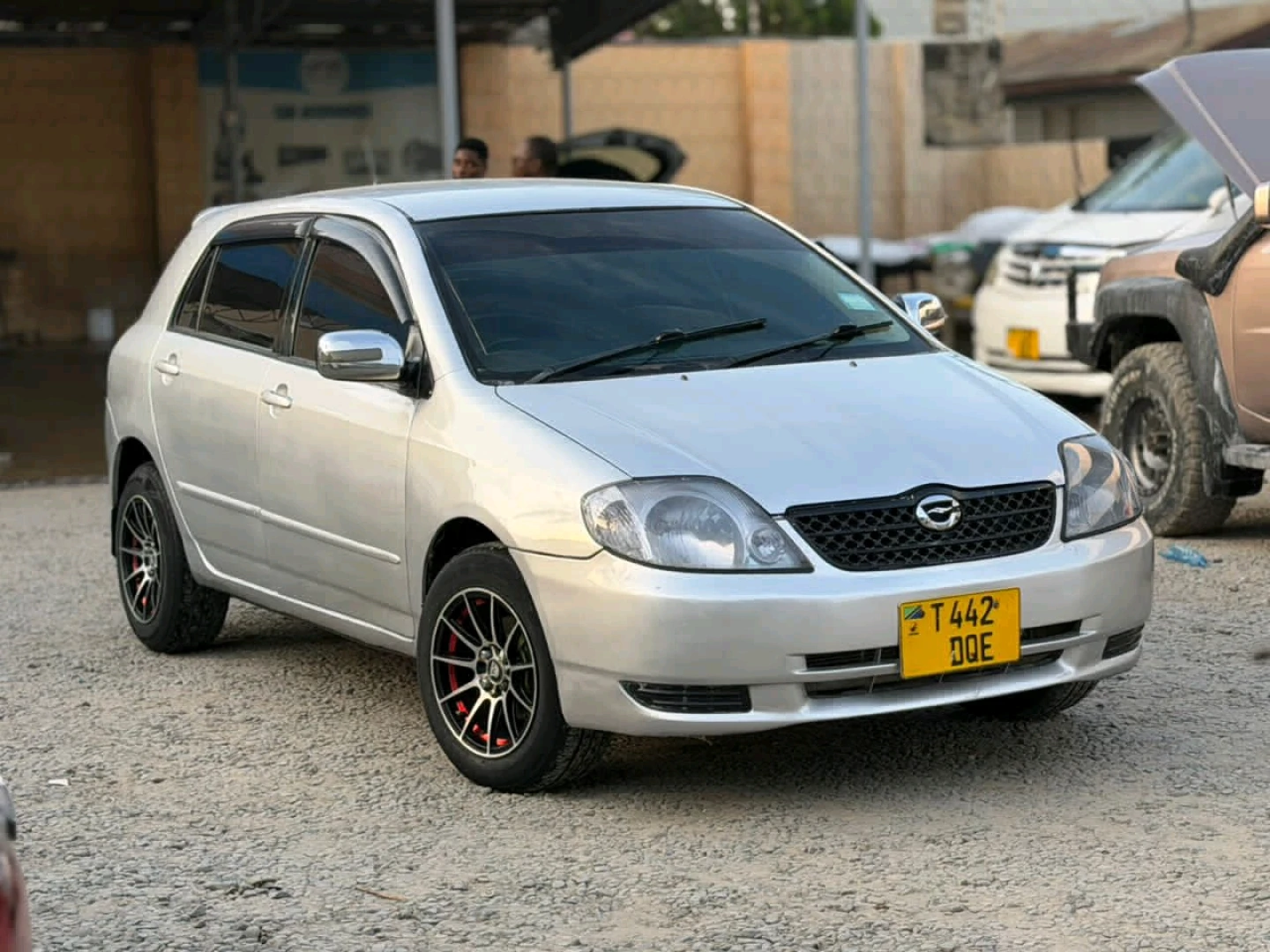 Toyota RunX DQE Silver Sedan thumbnail 2
