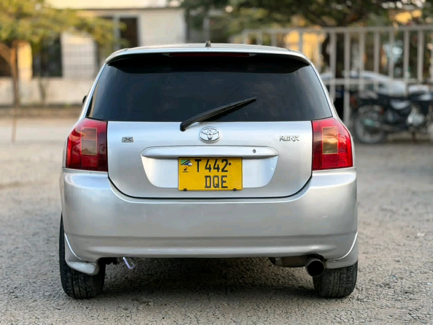 Toyota RunX DQE Silver Sedan thumbnail 5