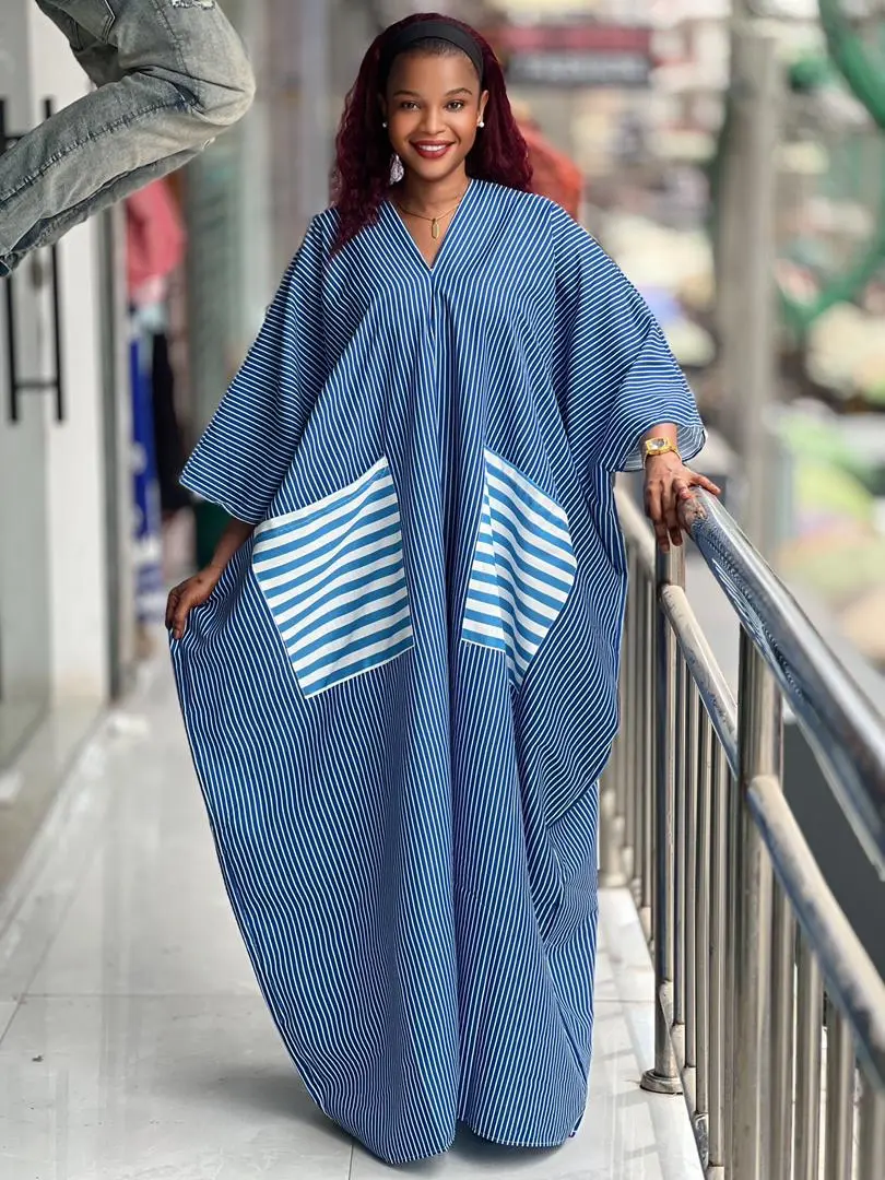 Kaftan Dress Mpya, Size Free