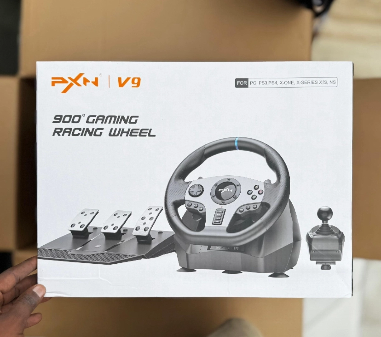 PXN V9 900 0 Gaming Racing Wheel Set