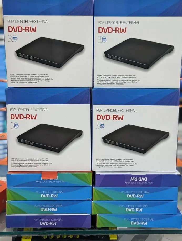 External Portable DVD RW Drive USB 3.0