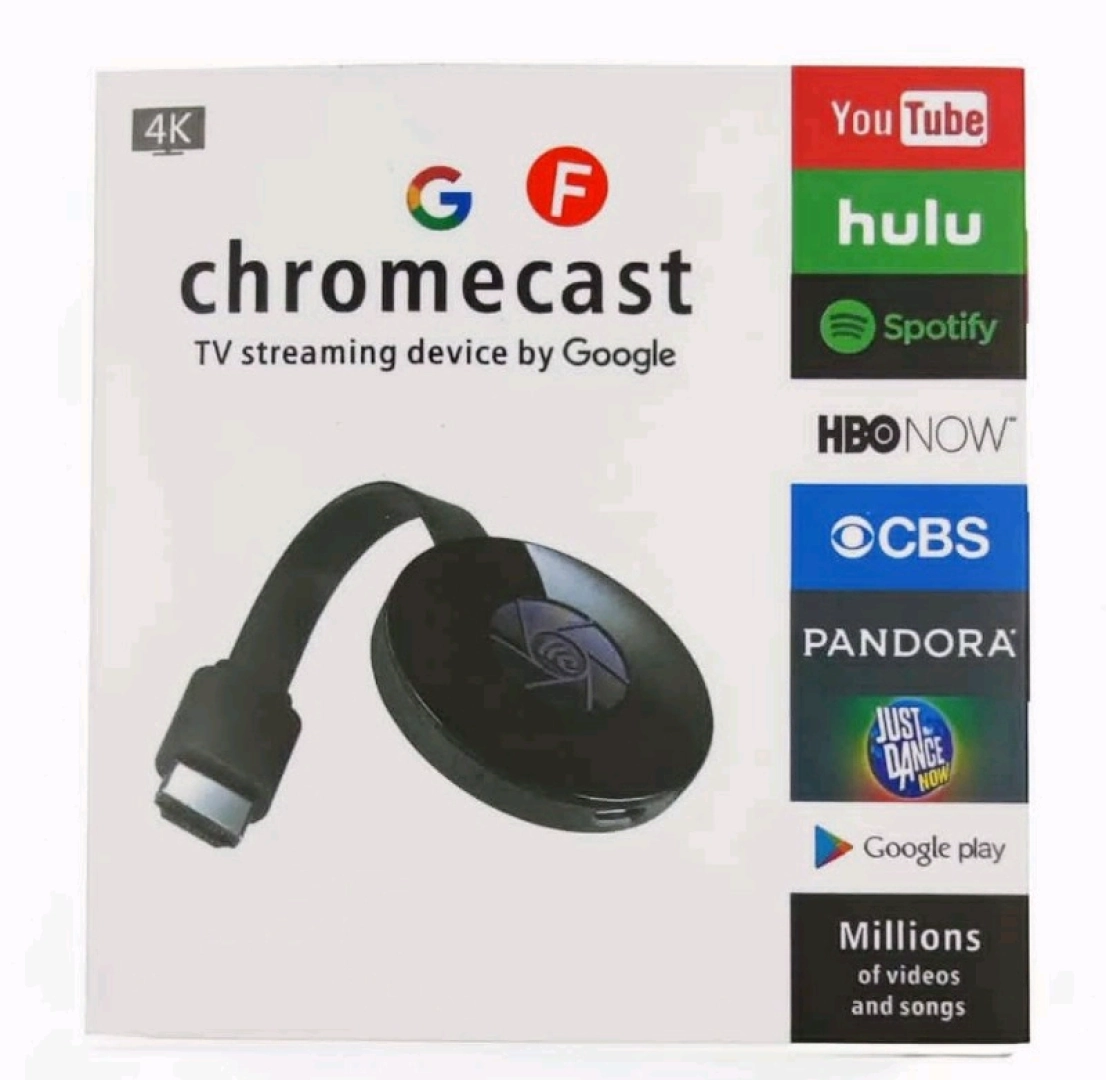 Google Chromecast 4K TV Streaming Device