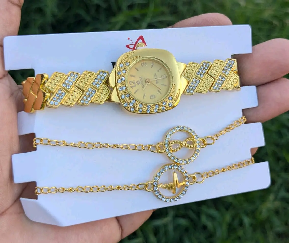 Luxury Danlex Women's Watch & Bracelet Set thumbnail 2