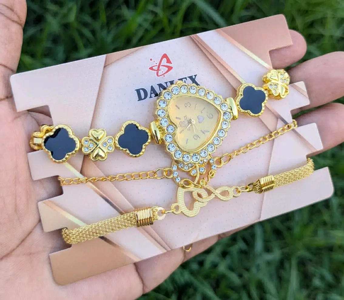 Luxury Danlex Women's Watch & Bracelet Set thumbnail 3