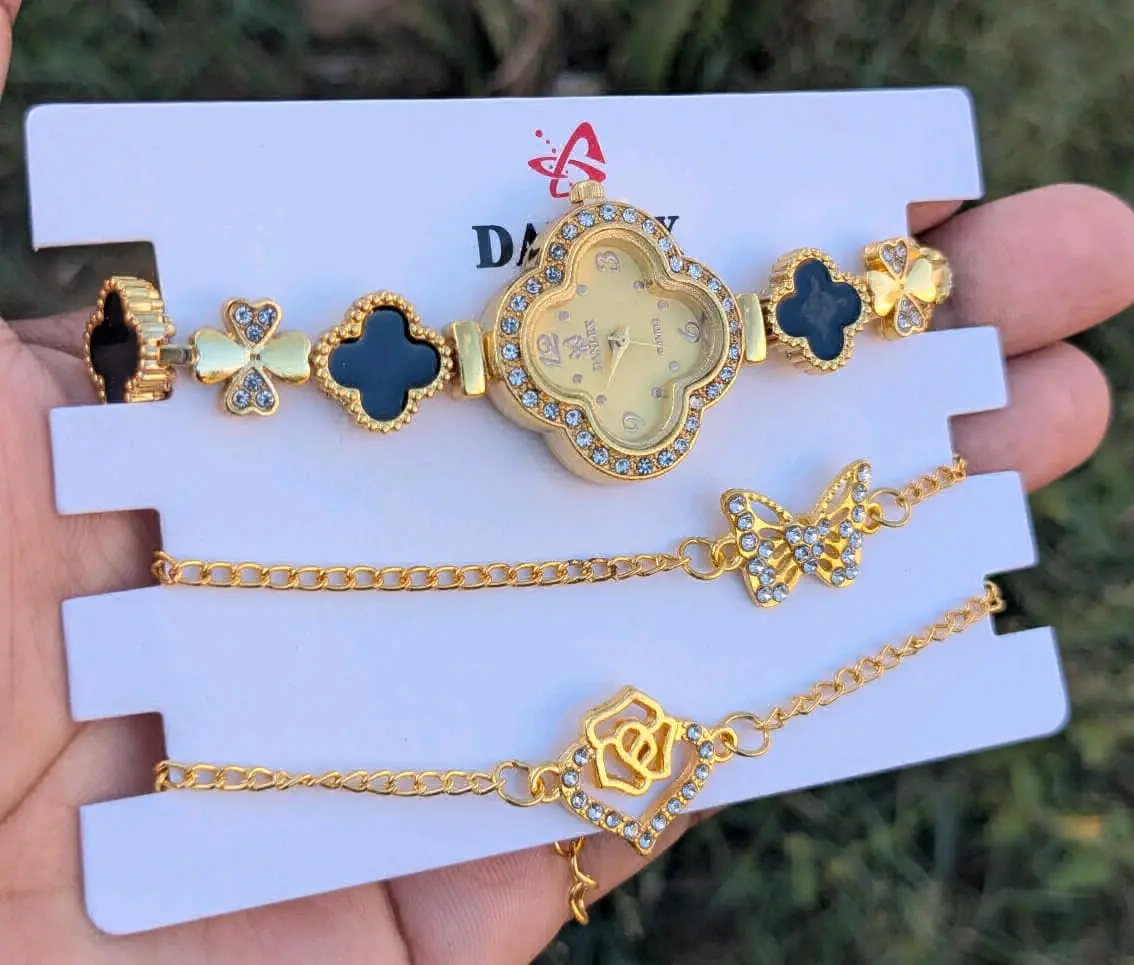 Luxury Danlex Women's Watch & Bracelet Set thumbnail 4