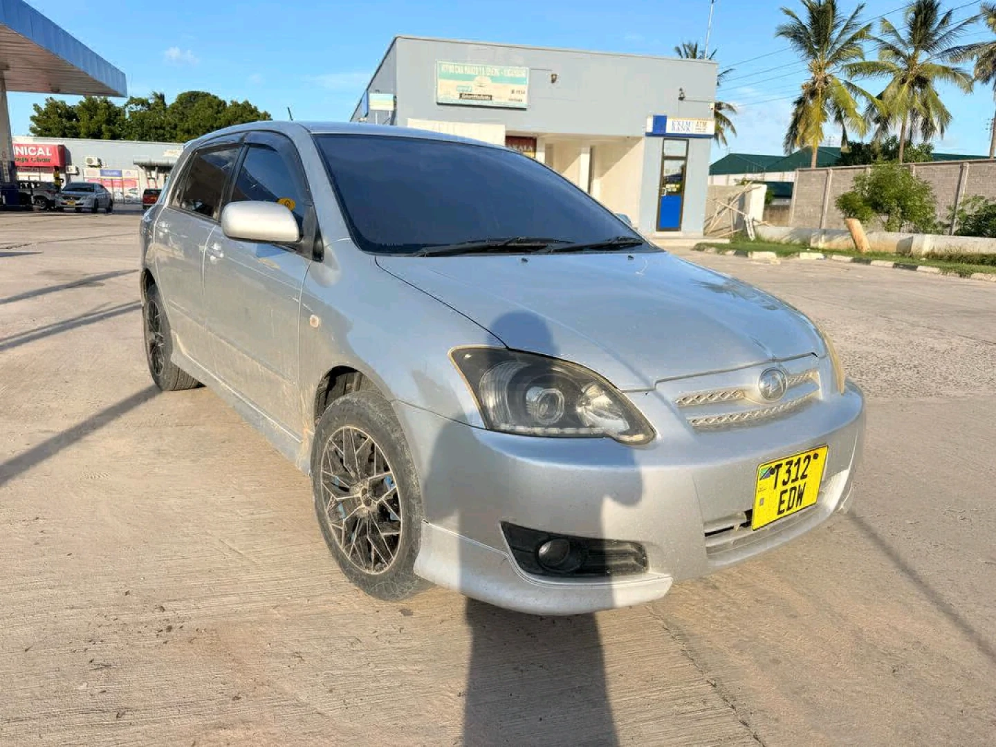 Toyota Allex 2005 Silver Sedan For Sale thumbnail 8