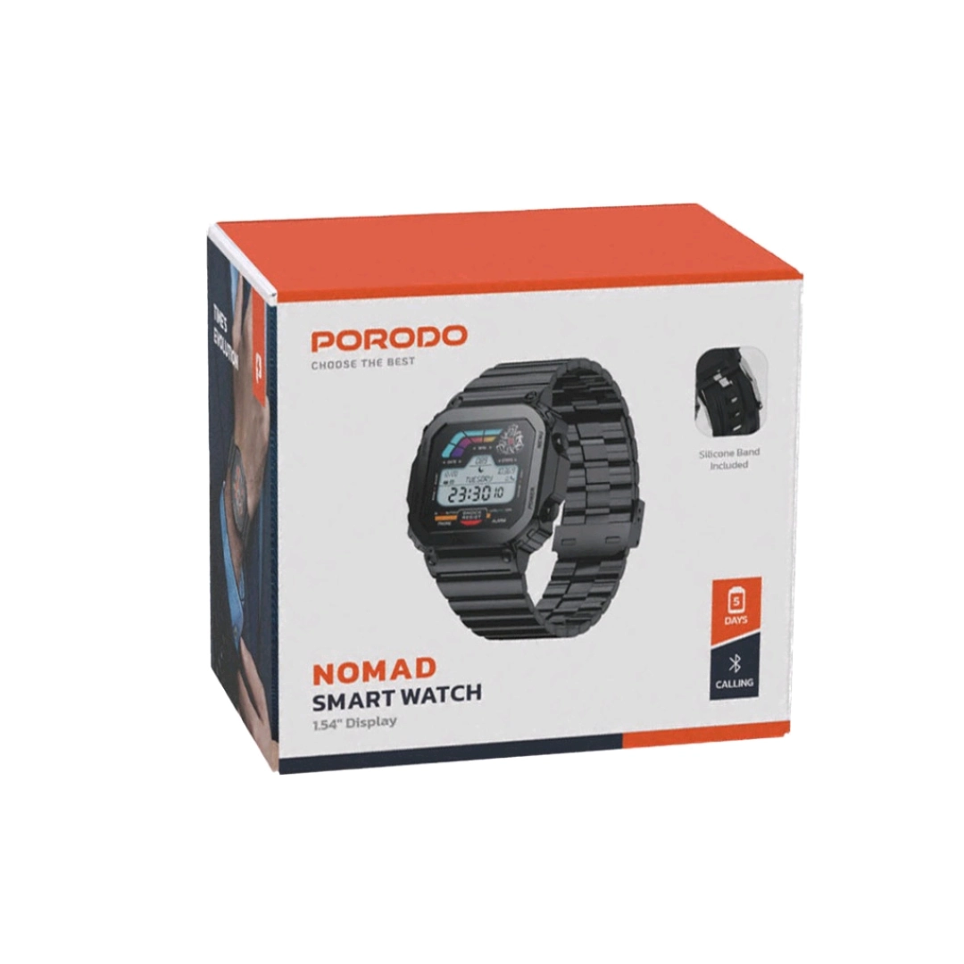Porodo Nomad Smart Watch 1.54-inch Display thumbnail 2
