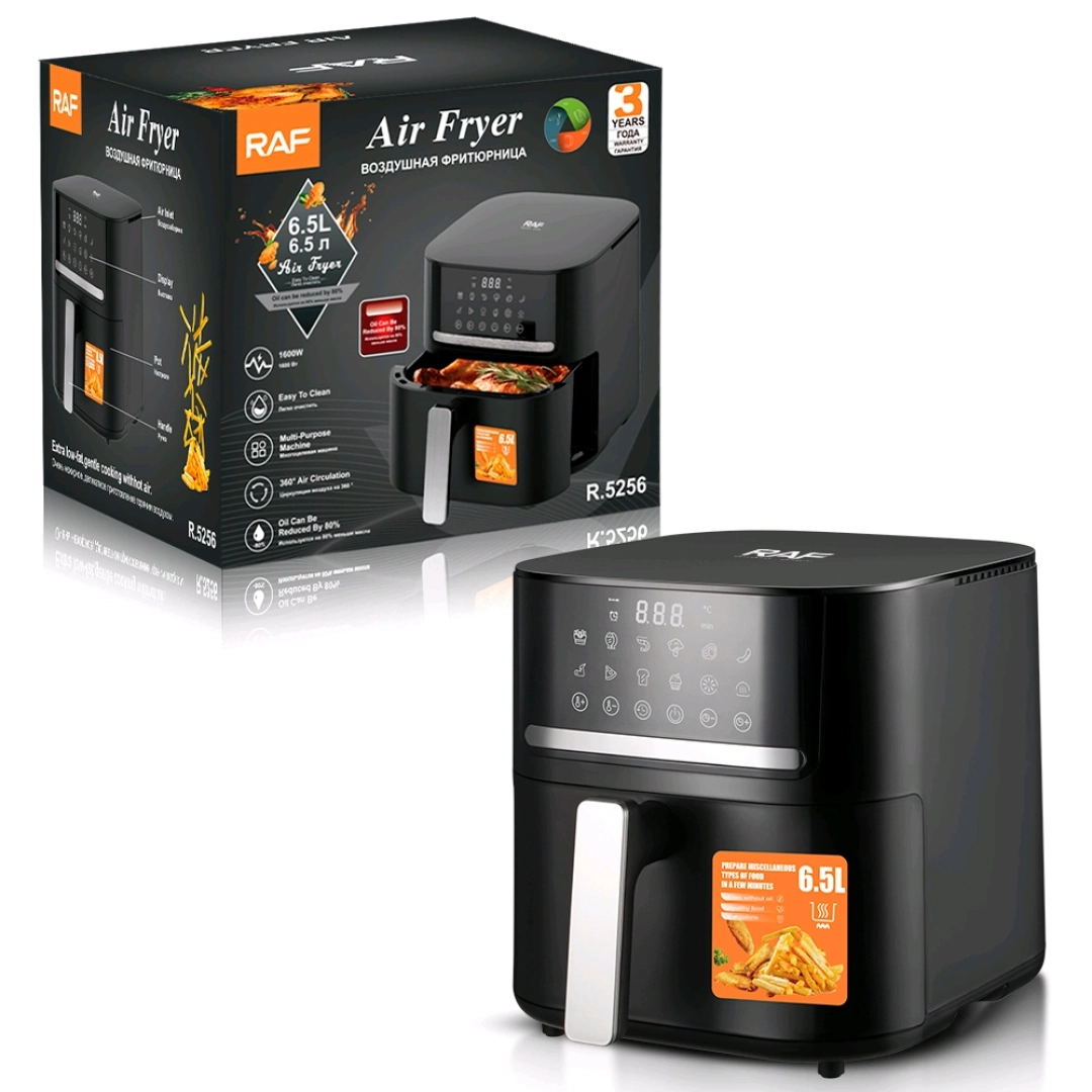 RAF R.5256 Digital Air Fryer 6.5L 1600W