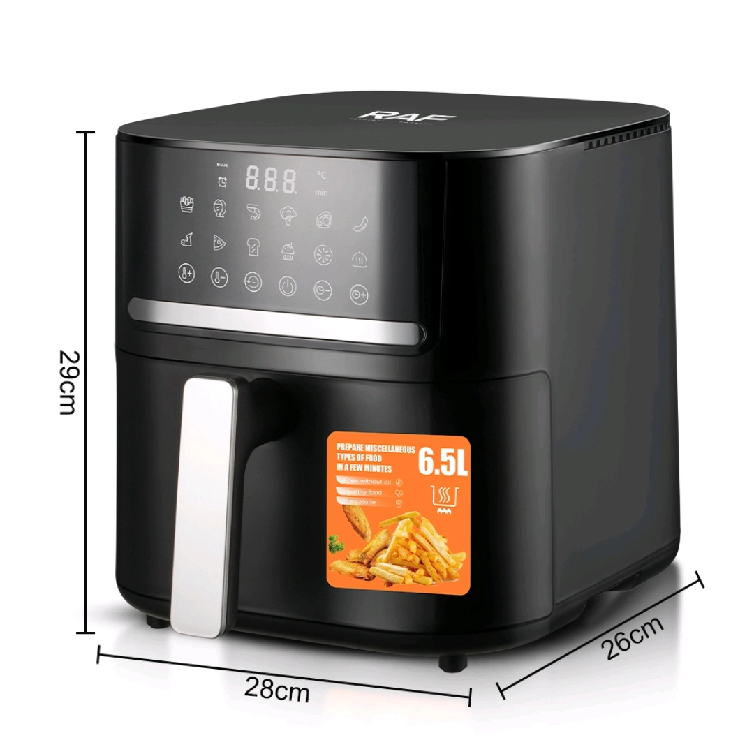 RAF R.5256 Digital Air Fryer 6.5L 1600W thumbnail 3