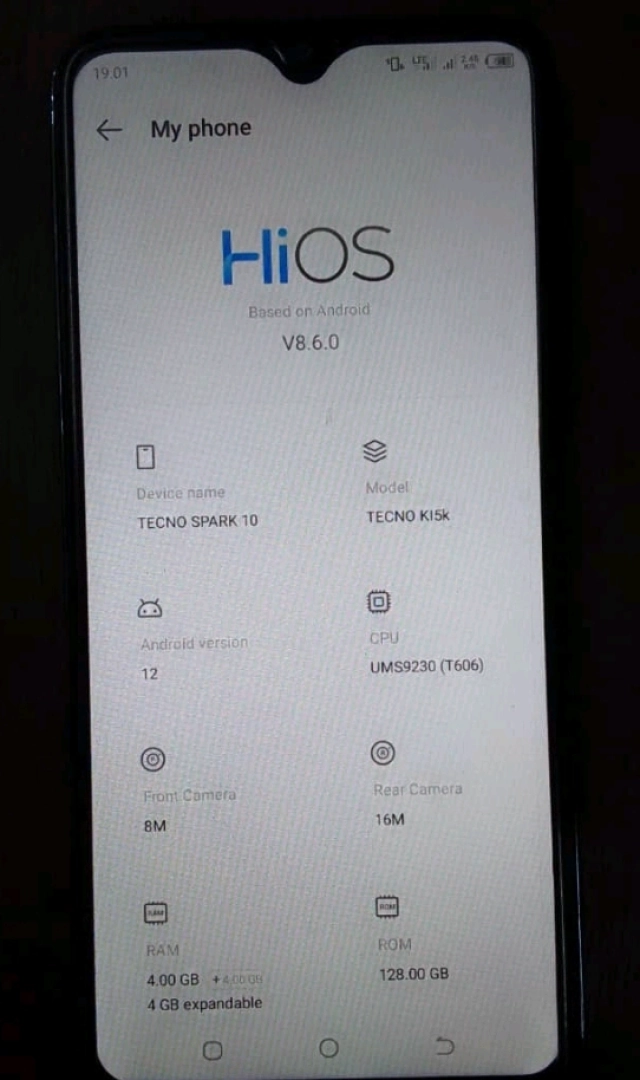 Tecno Spark 10 Smartphone 8GB RAM 128GB Storage thumbnail 3
