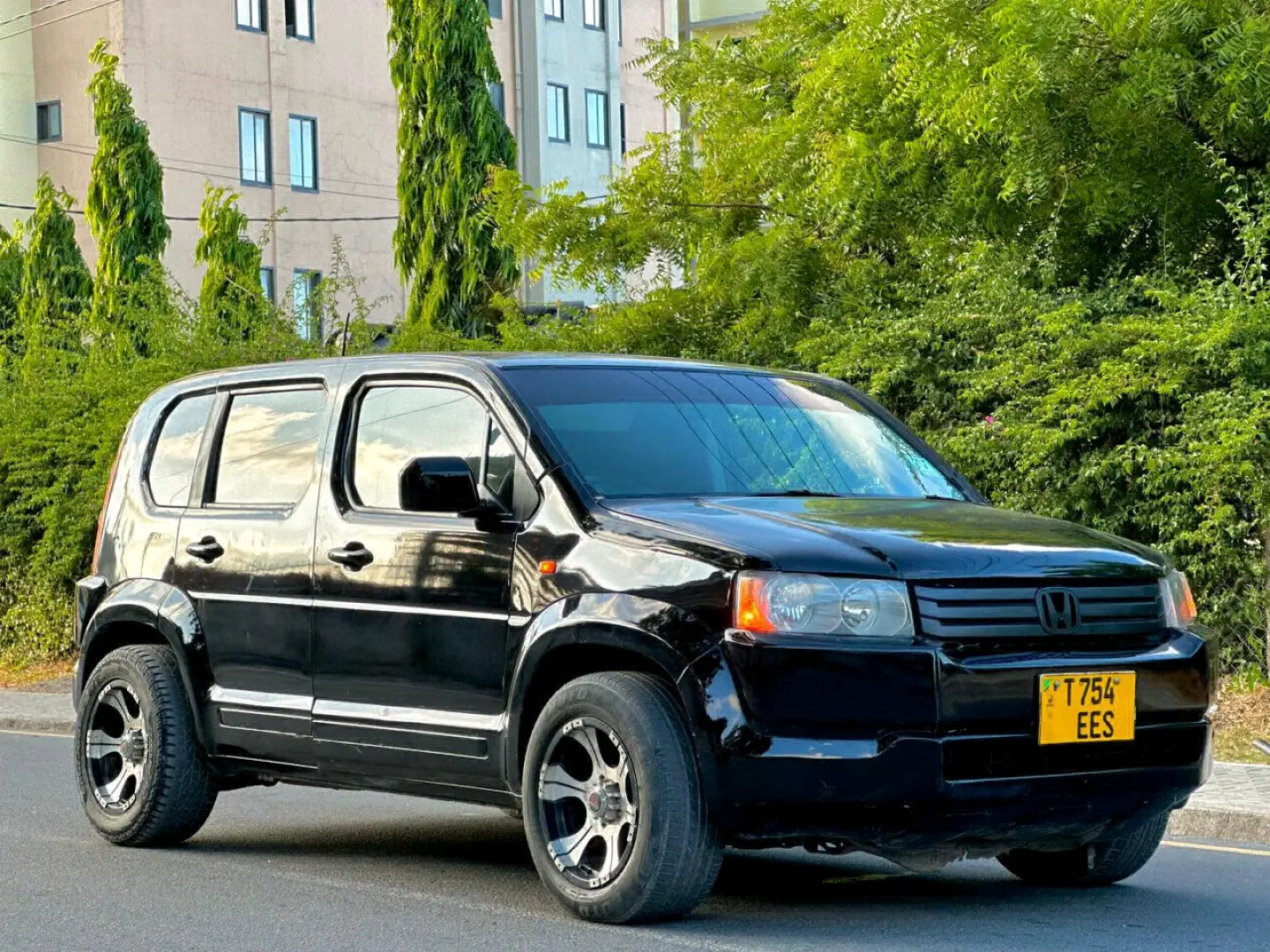 Honda Crossroad 2008 Black (Gari nzuri sana) thumbnail 3
