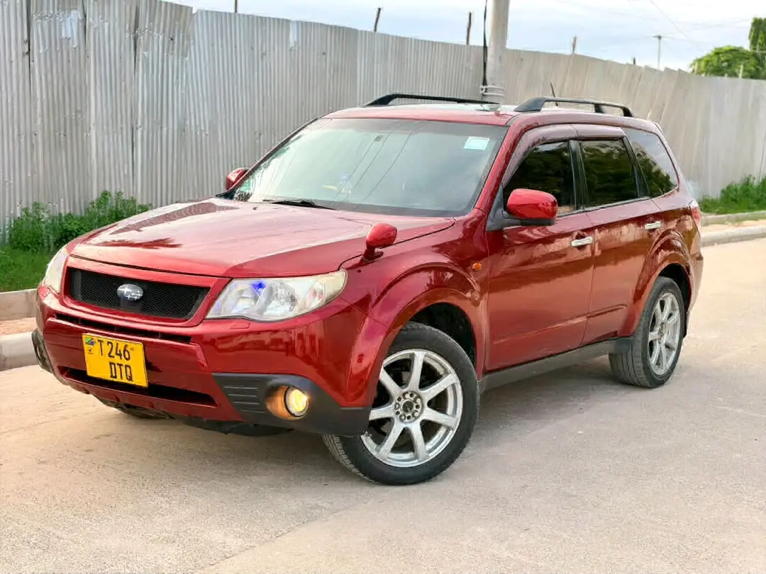 Red Subaru Forester SUV (DTQ)