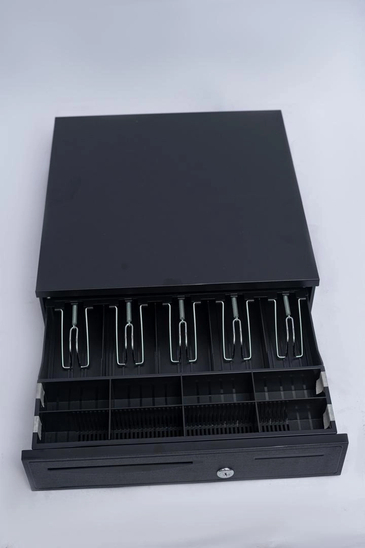Black Cash Drawer with 5 Currency Slots