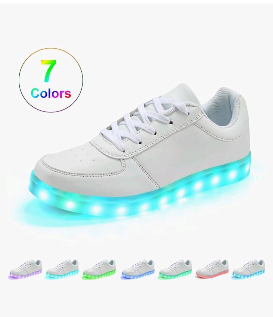 Led Light Trainers (Sneakers) with USB charging thumbnail 2