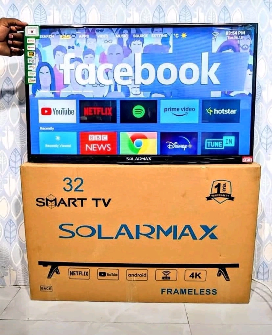 Solarmax 32-inch 4K Smart TV (Ofa)