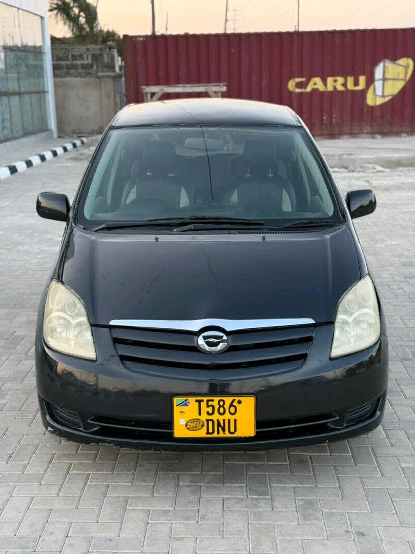 Black Toyota Spacio Full AC Music System