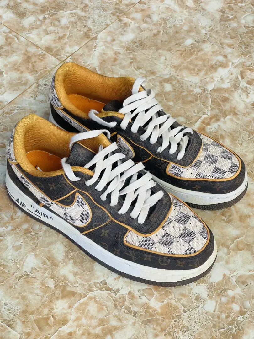 Nike Air Force 1 LV Pattern Sneakers thumbnail 4