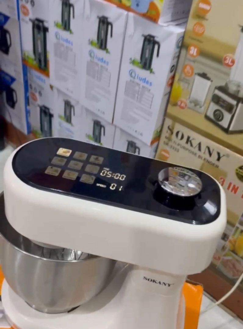 Sokany Kitchen Master Stand Mixer 6.0L Digital thumbnail 2