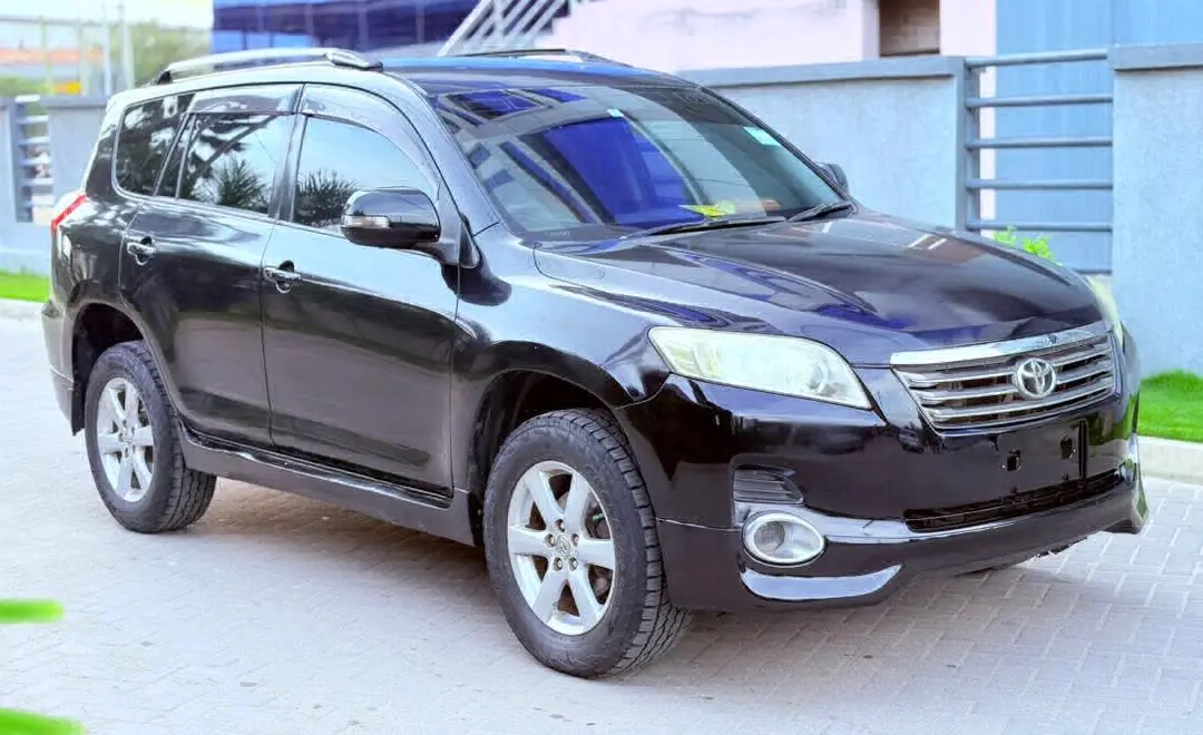 Toyota Vanguard 2007 Nyeusi thumbnail 2