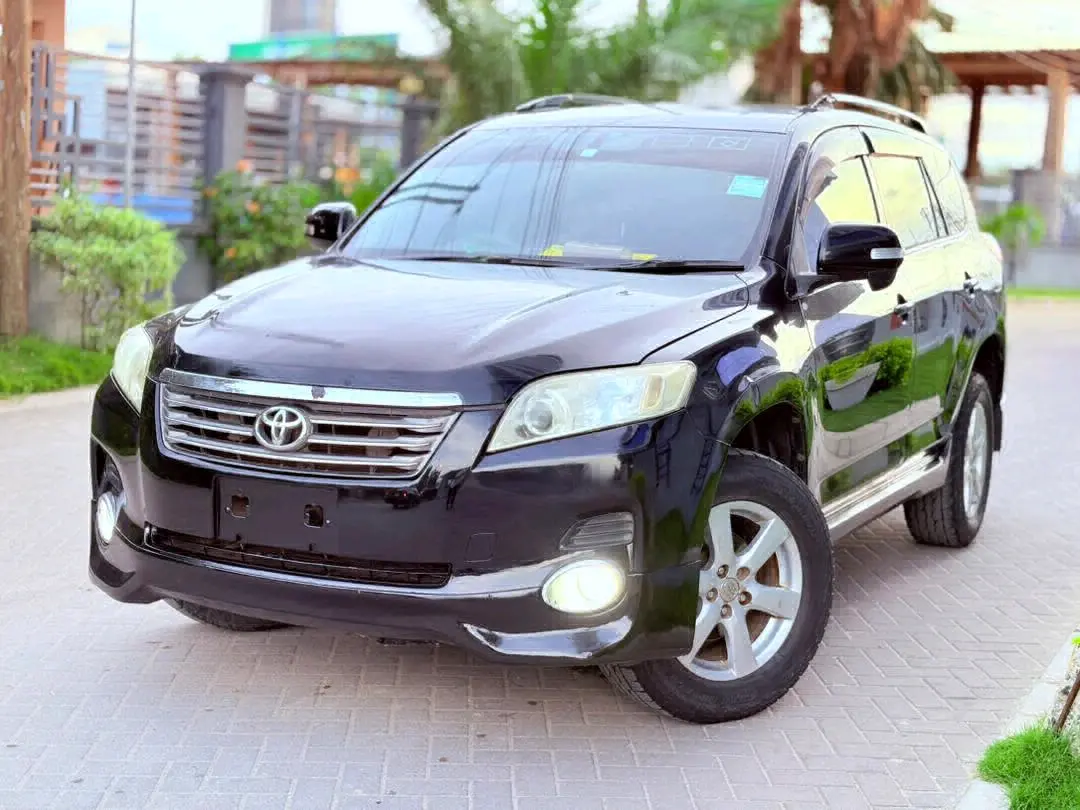 Toyota Vanguard 2007 Nyeusi thumbnail 4