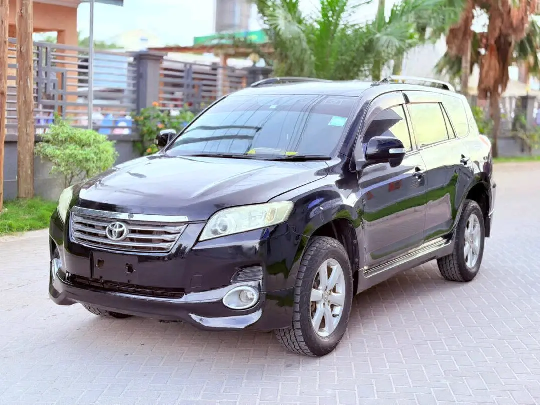 Toyota Vanguard 2007 Nyeusi thumbnail 5