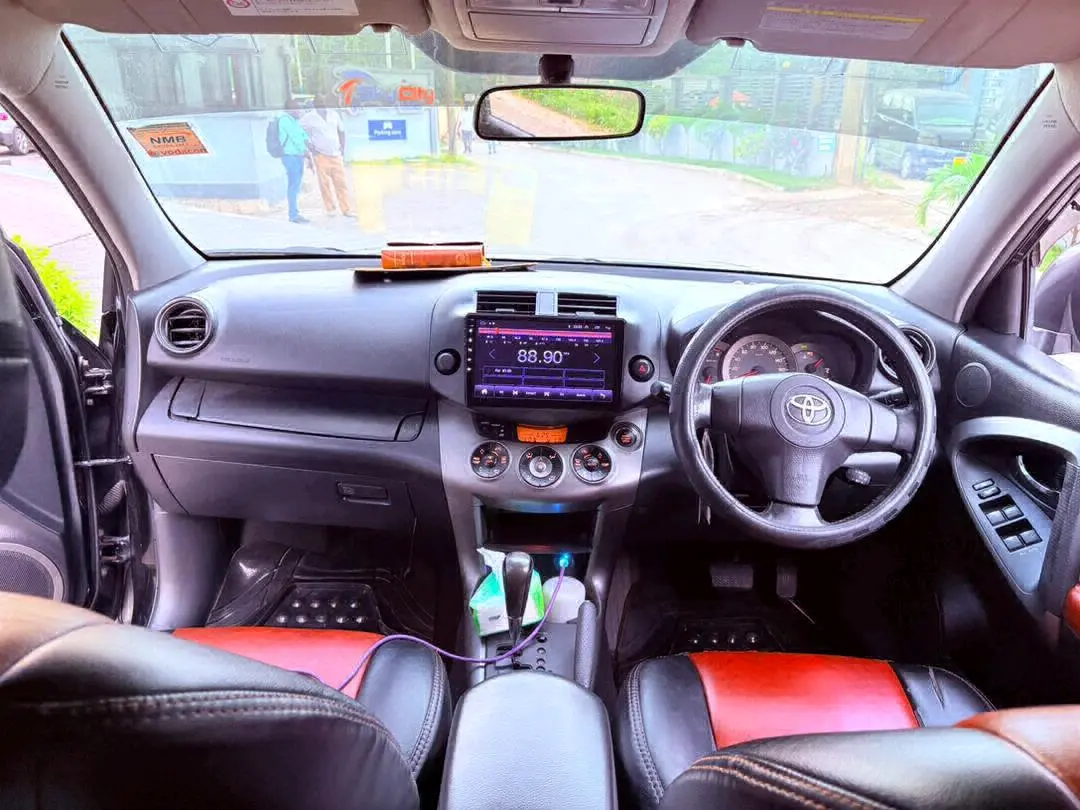 Toyota Vanguard 2007 Nyeusi thumbnail 7