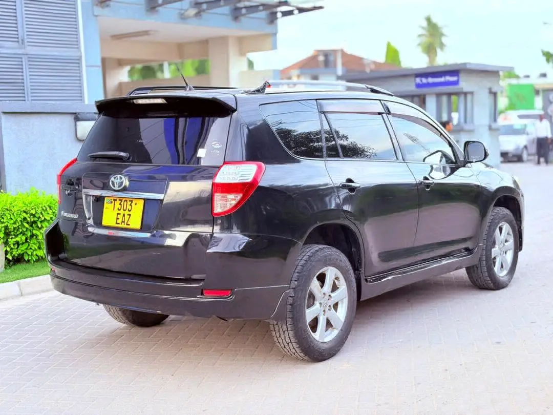 Toyota Vanguard 2007 Nyeusi thumbnail 9