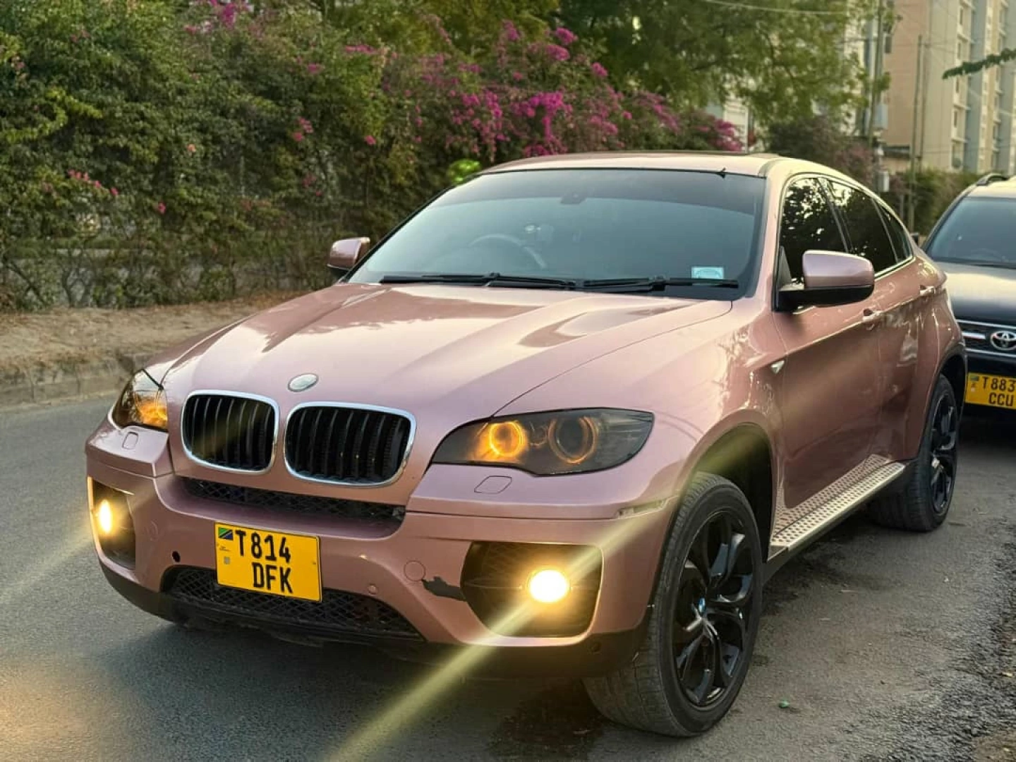 BMW X6 SUV Pink/Rose Gold